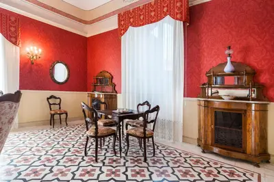 Area soggiorno di Micanera House