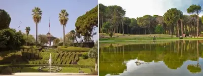 Paesaggio naturale nelle vicinanze della casa vacanze