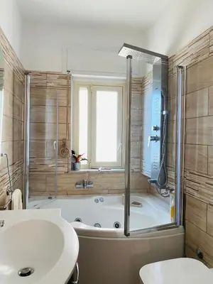 Bagno di Wooden Wave Boutique stay