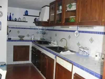 Cucina o angolo cottura di Etna Rooms Villa Rosa