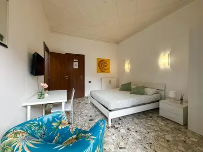 Letto o letti in una camera di Casa Ambasciatori
