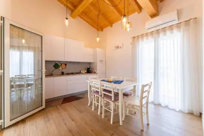 Cucina o angolo cottura di Villa Graziella