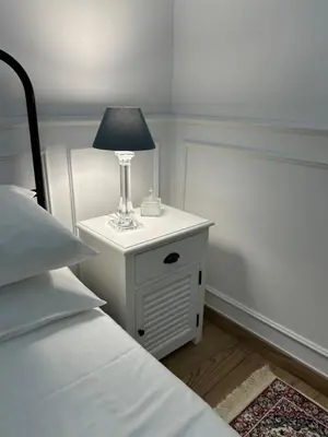 Letto o letti in una camera di Charming Beachfront Retreat