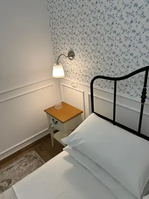 Letto o letti in una camera di Charming Beachfront Retreat