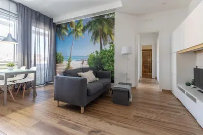 TV o dispositivi per l'intrattenimento presso Giglio Apartment