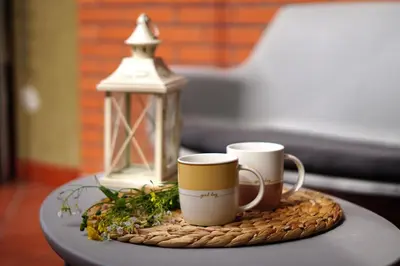 Set per la preparazione di tè e caffè presso La perla del mare
