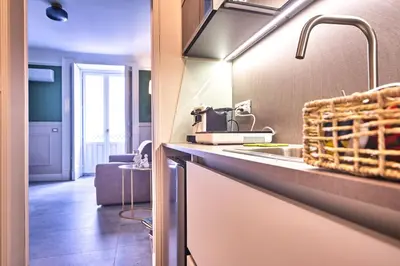 Cucina o angolo cottura di Etna Agathae Suite