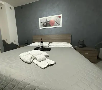 Letto o letti in una camera di Nicholas Home