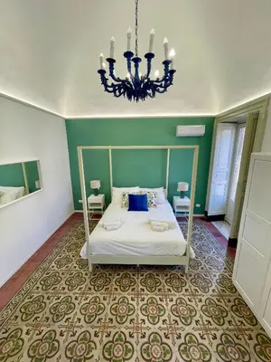 Letto o letti in una camera di Fil's House