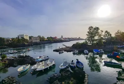 Paesaggio naturale nelle vicinanze della casa vacanze