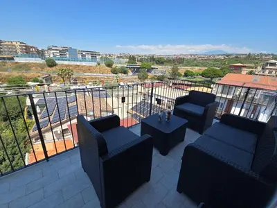 Balcone o terrazza di Luxury Sisters House 