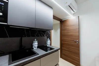 Cucina o angolo cottura di Mazzini Apartments Sikania