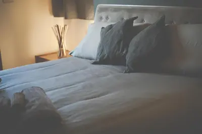 Letto o letti in una camera di Villa NEONERO