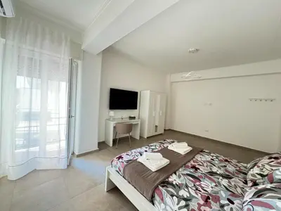 Letto o letti in una camera di LuCa's Apartament