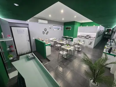Cucina o angolo cottura di Luca's Garden B&B in Catania