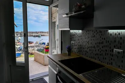 Cucina o angolo cottura di Il cuore di Lavika Sea House