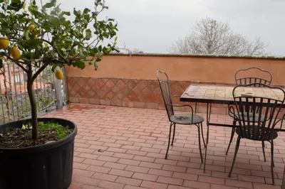 Balcone o terrazza di La Dimora degli ulivi