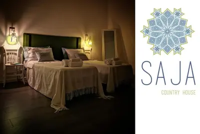 Letto o letti in una camera di Saja Country House