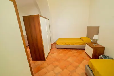 Letto o letti in una camera di Dimora De Mauro