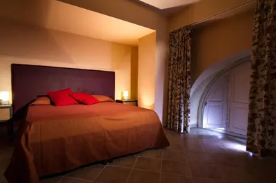 Letto o letti in una camera di Dimora De Mauro