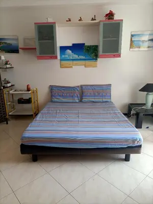 Letto o letti in una camera di Casa Le Ancore