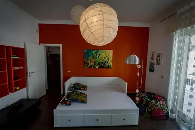 Letto o letti in una camera di Cangiano House by Sicily in Home