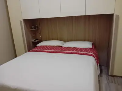 Letto o letti in una camera di A casa di Giancarlo