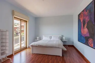 Letto o letti in una camera di Oasi Azzurra Seaview by Wonderful Italy