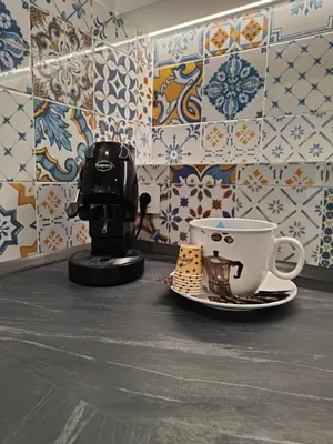Set per la preparazione di tè e caffè presso La tirrazza