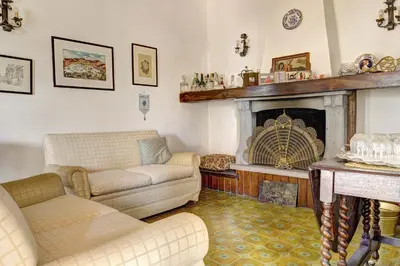 Area soggiorno di Le Vignoble Charming Maison