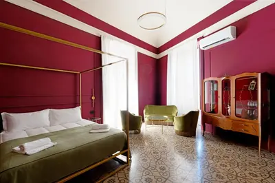 Letto o letti in una camera di Gemma Luxury Apartments