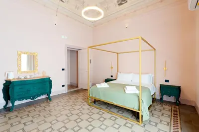 Letto o letti in una camera di Gemma Luxury Apartments