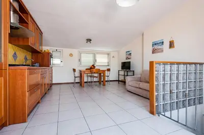 Cucina o angolo cottura di Terrazza da sogno sul mare