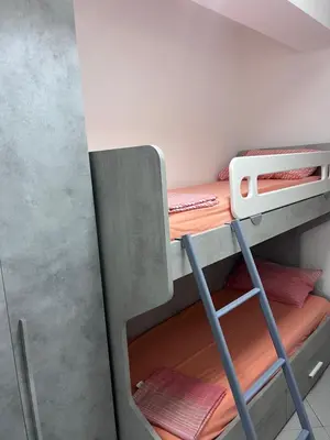 Letto o letti a castello in una camera di Casa a mare Sant'Anna