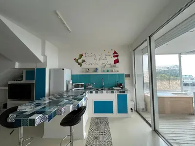 Cucina o angolo cottura di Il Panorama di Aci e Galatea