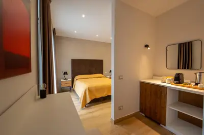 Letto o letti in una camera di Amon luxury residence on Etna