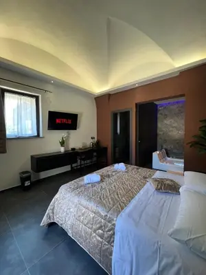 Letto o letti in una camera di Il Casale del 900