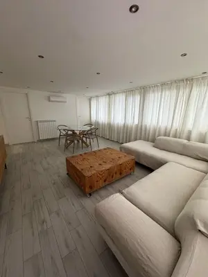 Area soggiorno di Dimoretta house - Penthouse with a view of Mount Etna