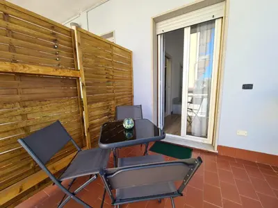 Area soggiorno di B&B testa di Moro