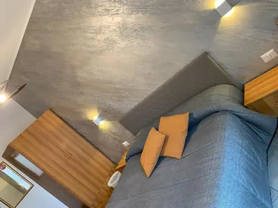 Area soggiorno di Casabella rooms