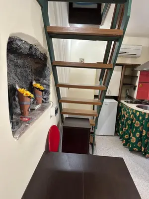 Letto o letti a castello in una camera di Casa Tony