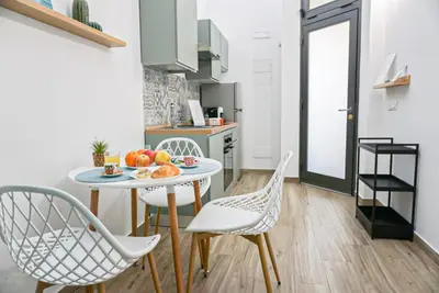 Cucina o angolo cottura di Carmelitani Loft Catania Center