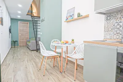 Cucina o angolo cottura di Carmelitani Loft Catania Center