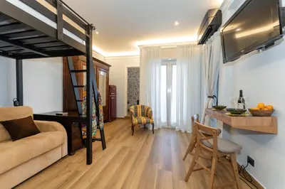 TV o dispositivi per l'intrattenimento presso La Luna Suite