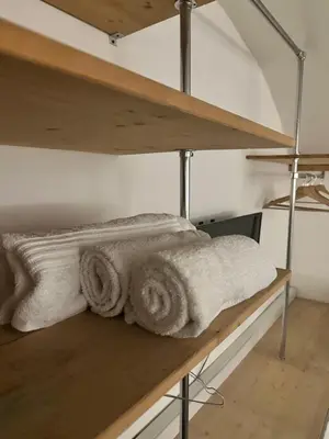 Letto o letti in una camera di Spazio Apartments Fornai