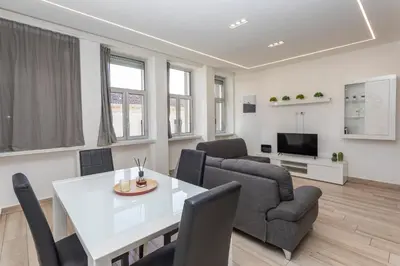 TV o dispositivi per l'intrattenimento presso Etherea Apartment