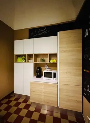 Cucina o angolo cottura di welcoming house Catania