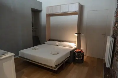 Letto o letti in una camera di Black Stones Li Cuti
