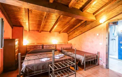 Letto o letti in una camera di Nice Home In Belpasso