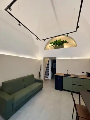 Area soggiorno di MaisonEFFE - Slow Living Catania